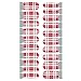 Winstonia Designer Nail Wrap Strips - I Beg Your Tartan