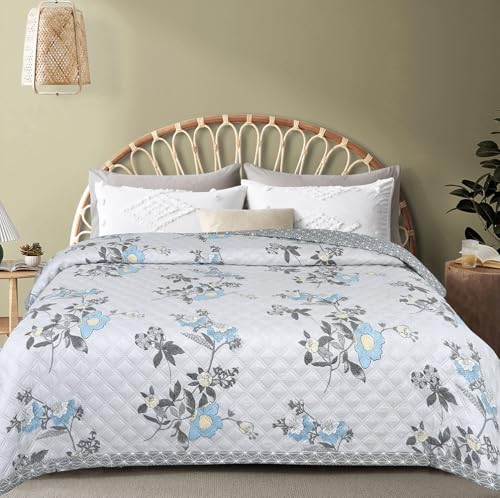 Image of BSB HOME 2nd Gen 120 GSM Microfiber Reversible AC Comforter /Blanket for Winter /Quilt /Duvets for Double Bed (230 X 220 cm, Jaipuri Print Mouse)
