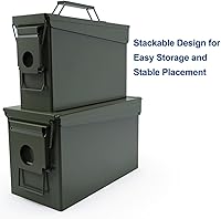 Vista 4 de HARDROCK Lata de munición de metal, caja de munición