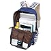 Abshoo Causal Canvas Stripe Backpack Cute Lightweight Teen Backpacks For Girls School Bookbag (Black)