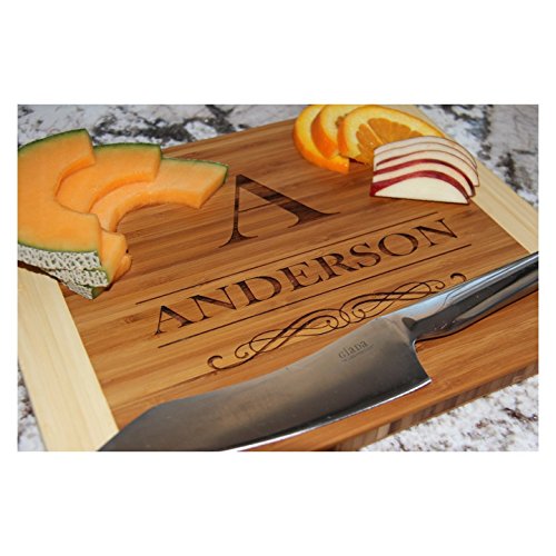 Qualtry - Personalized Wood Cutting Boards - Perfect Gifts For Weddings, Bridal Showers
