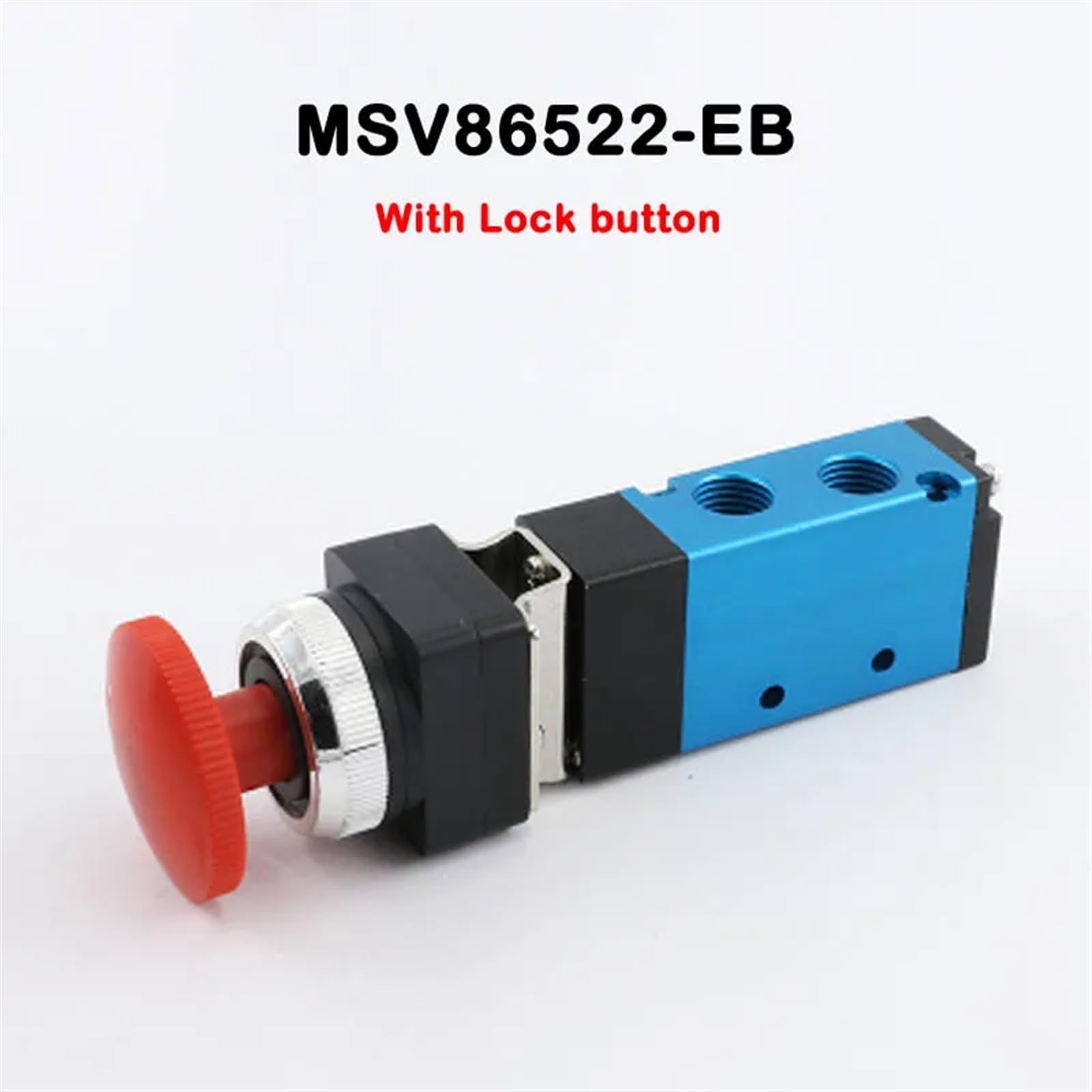 Valvola Meccanica a 5 Vie Serie 2 Posizioni MSV86522 MSV86522-R/EB/PPL/TB/LB/PB/PP Valvola di Controllo pneumatica Manuale azionamento Manuale dell'Aria(MSV86522PPL)