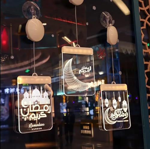 Generic Ramadan Indoor Decorations, Battery Powered Window Lights thumb #1