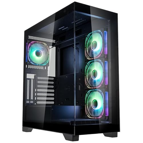 Kolink Unity Peak ARGB Midi-Tower Showcase, Tempered Glass - Schwarz