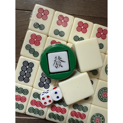 Juego Tradicional Chino de Mahjong con 144 Fichas miniatura 4