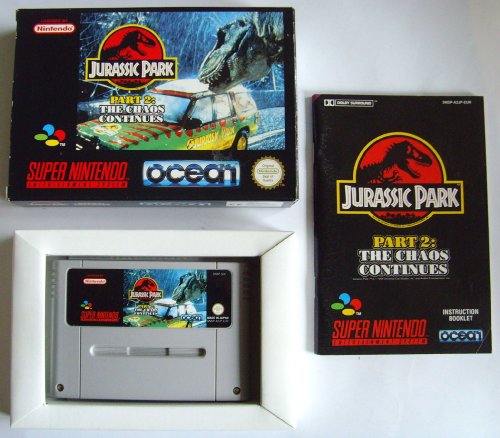 Jurassic Park Part 2 - The Chaos Continues - [SNES]