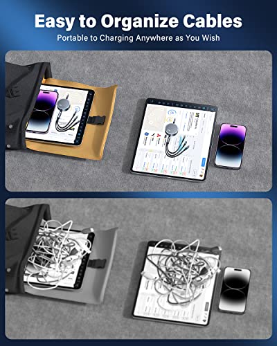 Cafele Usb C Multi Charging Cable, [27W Fast Charging For Cellphone] Retractable Usb C Cable, 3 In 1 Multiple Phone Charger Cord With Type C/Micro Usb/Ip For Phone 14 13 12/Samsung S23 S22 S21/Pad #TOP7