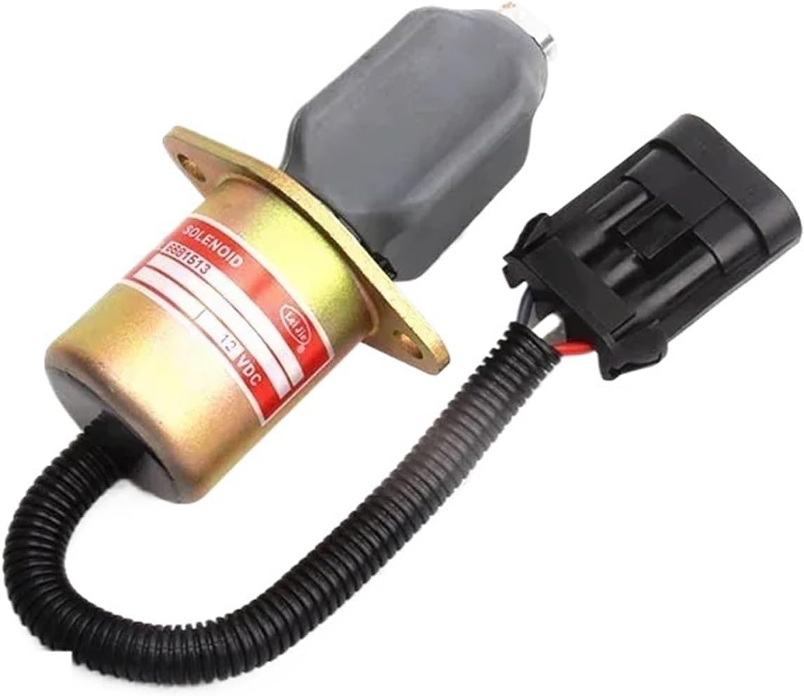 Excavator Parts For 751 753 Engine Shutdown Solenoid Valve Oil Cut off Switch 6681513(12V)