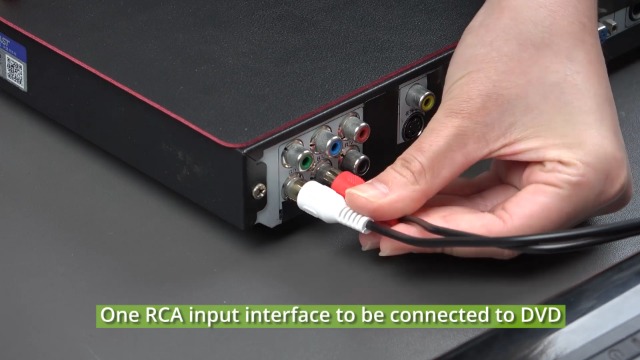 Image of LiNKFOR Analog to Digital Audio Converter RCA to Digital Toslink SPDIF Optical Audio Converter with Optical Cable for Turntable CD DVD to Soundbar