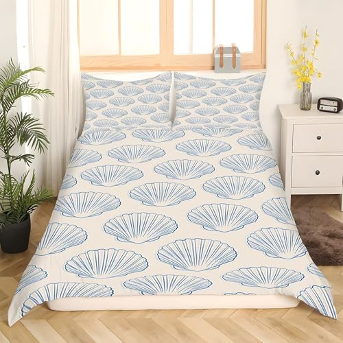 Parure de lit 200x200 bleu housse de couette fermeture éclair