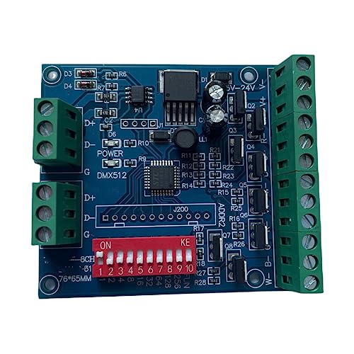 RGBW 8 Channel DMX Controller 2 Group RGBW 8CH Decoder for LED Strip Light