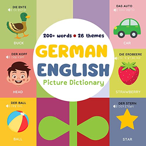 Amazon My first bilingual book german, My first words in german