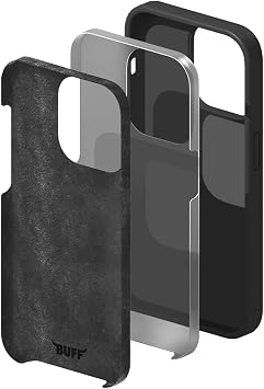 Buff iPhone 14 Pro Max Rubber Fit Kılıf Black
