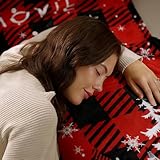 Fleece Throw Blanket Super Soft Warm Flannel Christmas Child Blankets for Couch, Sofa Bed, Cozy,Lightweight,This is My Christmas Movie Watching Blanket Xmas Tree Red Buffalo Check,40x50 Inches