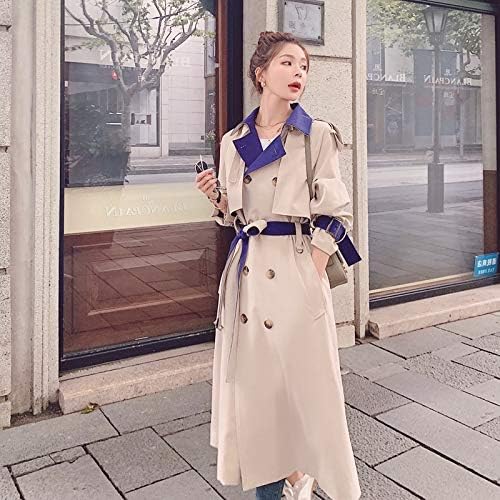 Cappotti donna cappotto per primavera lungo sciolto trench cappotto 2021  moda giacca casual cappotto Famale trench cappotto coreano doppio petto  giacca più cappotti signore (colore : viola, taglia: M) : Amazon.it:  Abbigliamento
