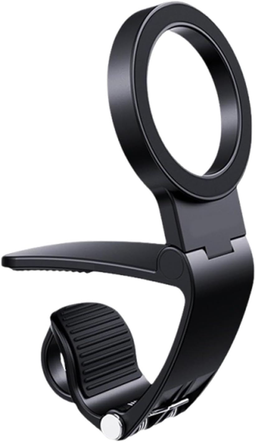 Magnetic Car Phone Holder, Clip On Dashboard Mount With Adjustable Design,1