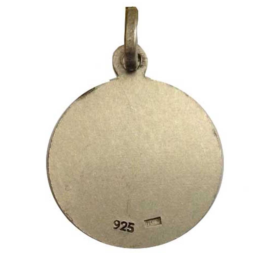 I G J Médaille de Saint-Joseph Argent Massif 925 - Saint Patron des travailleurs et de la Bonne Mort