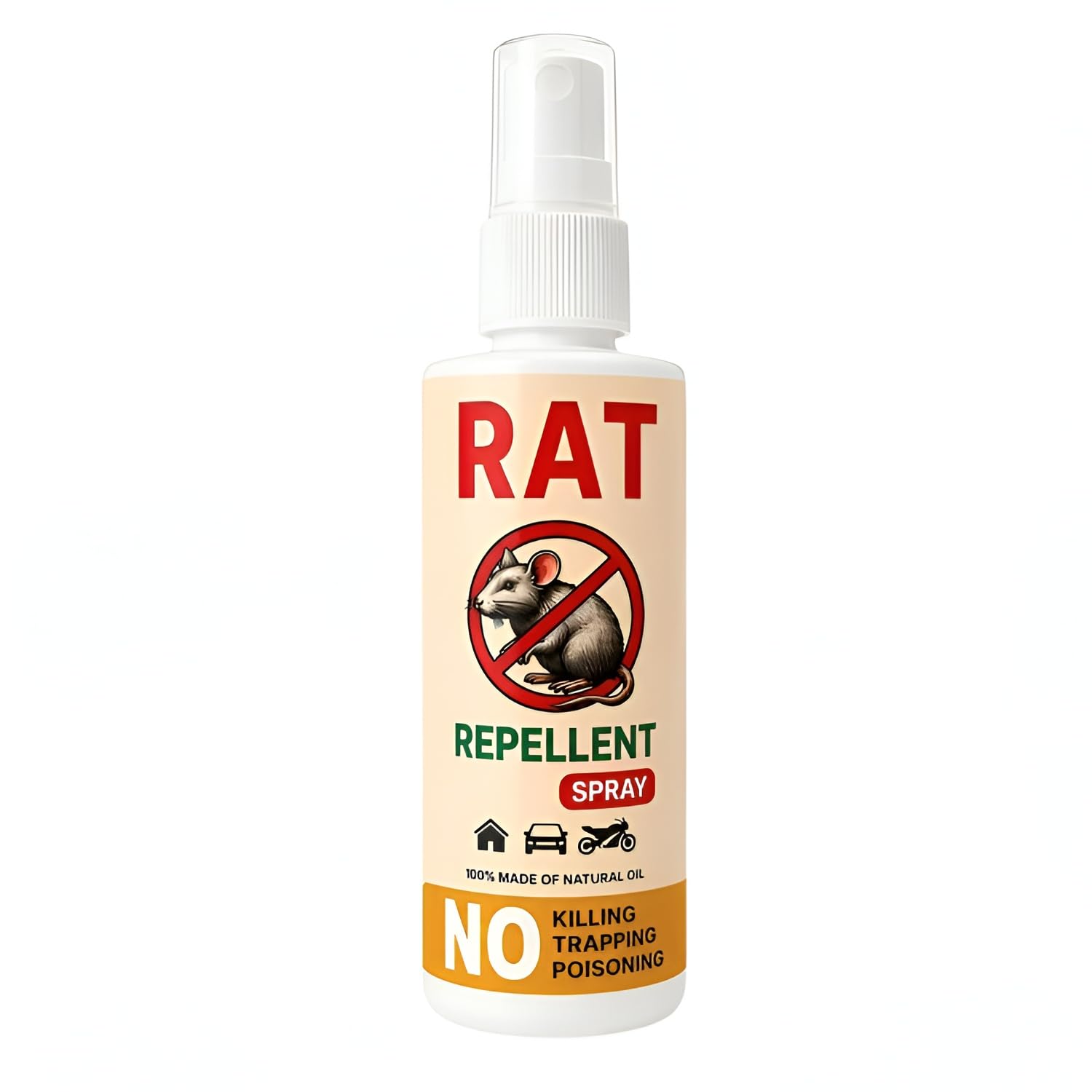 Rat Repellent Spray for Home 100ml, Kitchen, Storage & Wardrobe | Natural Rodent Deterrent for Cabinet, Garage, Car, Store Room & Outdoor Areas | Plant Based-picture-20