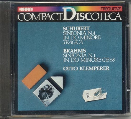 Franz Schubert Sinfonie Nr. 4 D 417 Tragica / Johannes Brahms Sinfonie Nr.1 Op.68 [Otto Klemperer]