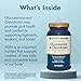 Nature's Wonder Triple Strength Glucosamine Chondroitin with MSM and Hyaluronic Acid and Boswellia for Joint Health, Supports Joint Flexibility and Mobility, 45 Day Supply, 90 Tablets