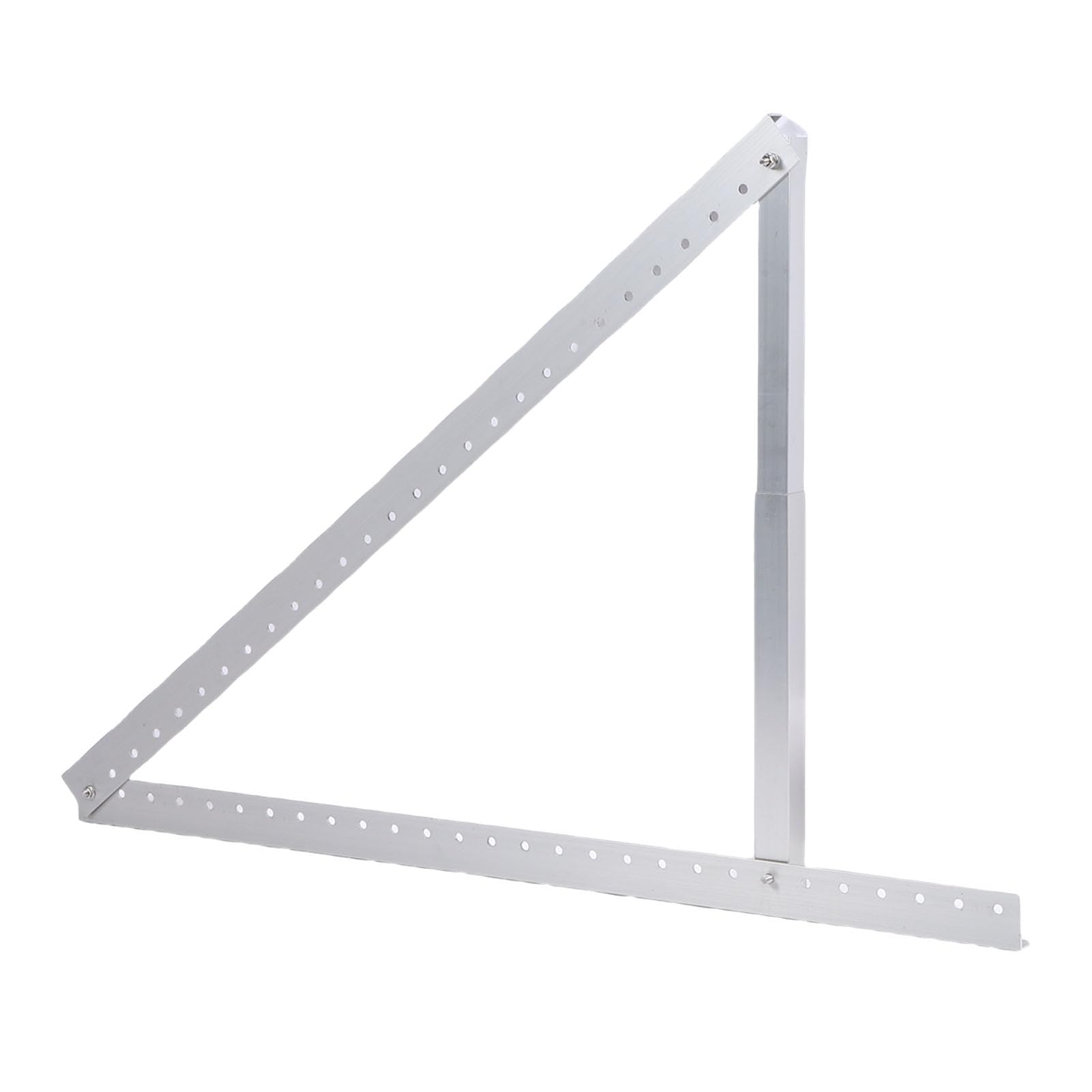 Generic Uchwyt do Montażu Panelu Słonecznego z regulacją Nachylenia w Zakresie 15-30° Uchwyt Montażowy Panelu Słonecznego ze Stopu Aluminium o Wysokiej Wytrzymałości do Jachtu RV na Dachu 41 Cali