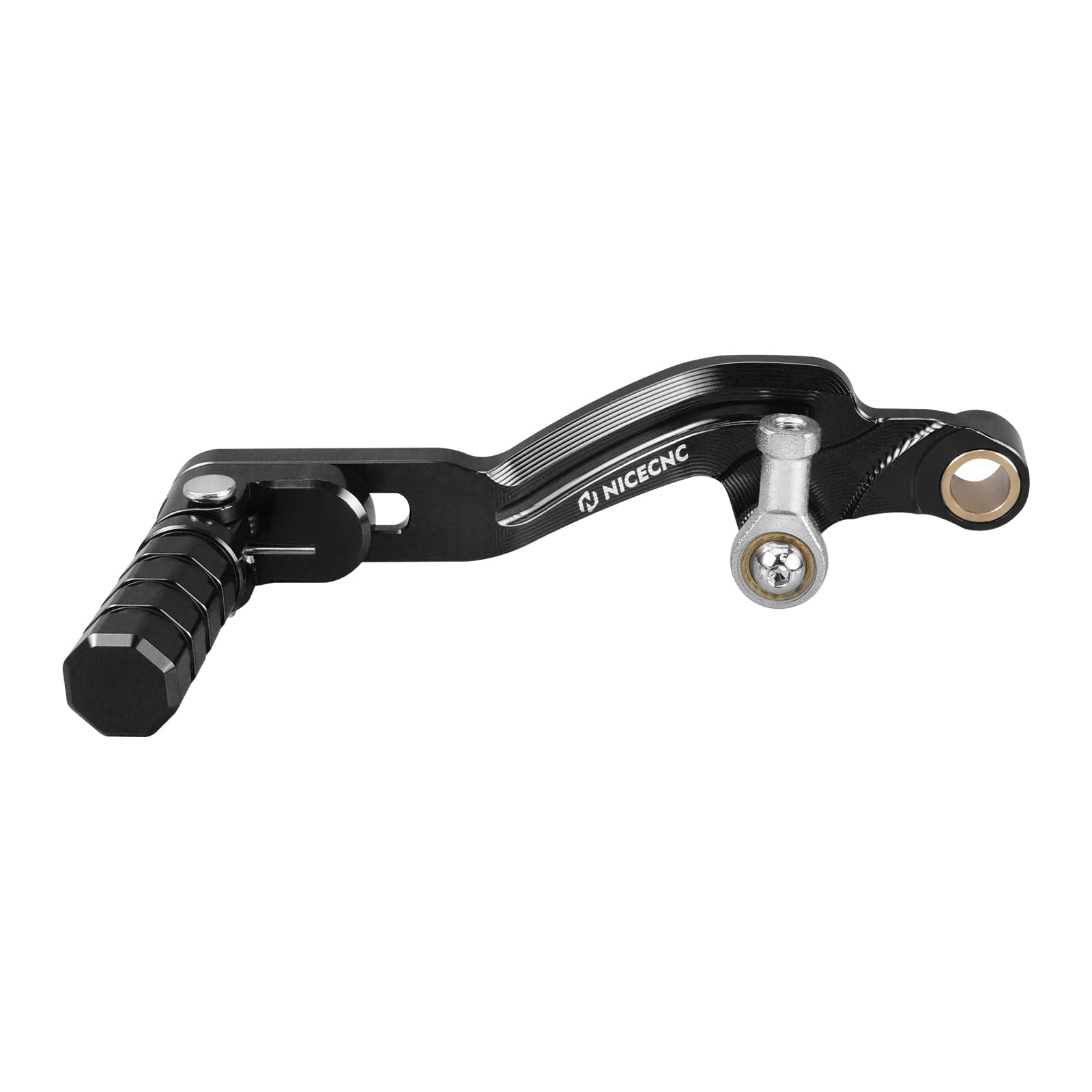 NICECNC Levier de Commande de Transmission en Aluminium Compatible avec Tenere 700/XTZ 700 2019-2024, Tenere 700 Rally Edition 2020-2024, usiné CNC, Noir