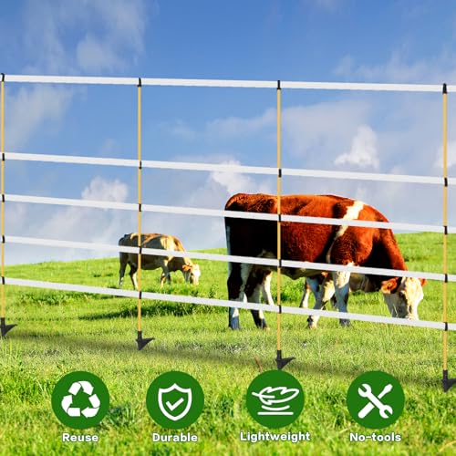 CYM-INSIST 48in Fiberglass Step-in Electric Fence Posts by CYM-INSIST - Used condition - Image 6