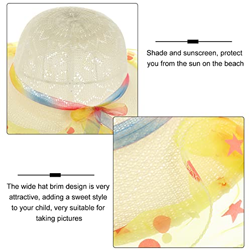 Sombrero de sombrilla de bebé estilo gorro de cubo infantil para jardín 4