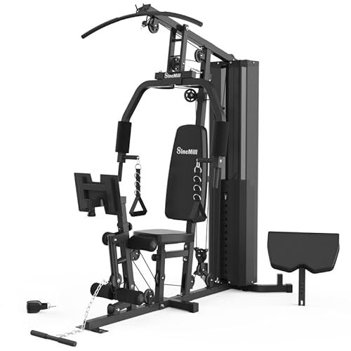 SincMill Home Gym Multifunctional Full Body Workout Equipment for Home Exercise Fitness - SCM-1148L【148LB】Limited time deal (originally $699)