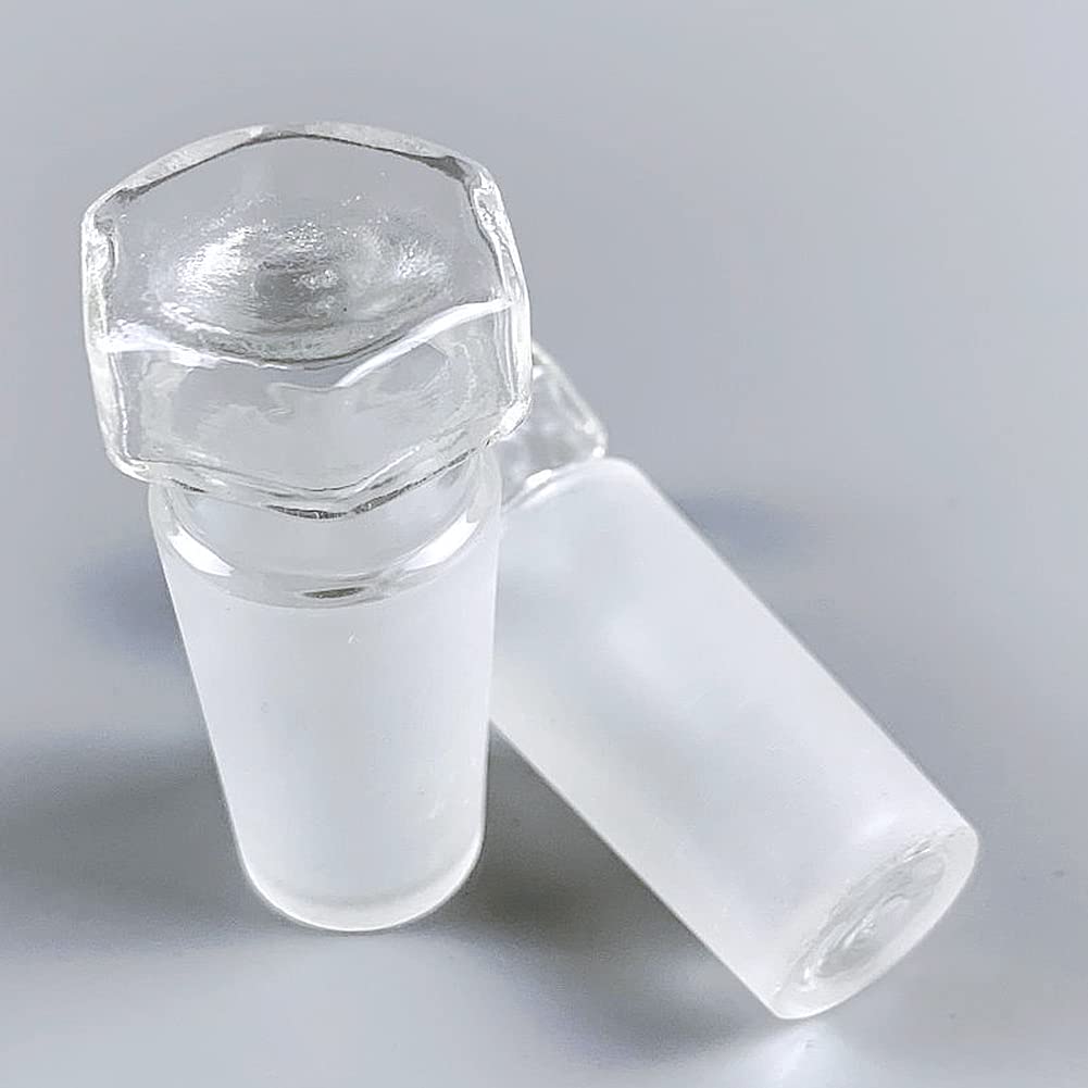 Botella Cristal Tapones De Vidrio StonyLab - Pack De 5 (huecos, Cabeza  Hexagonal, Junta 24/40) Solan De Cabras