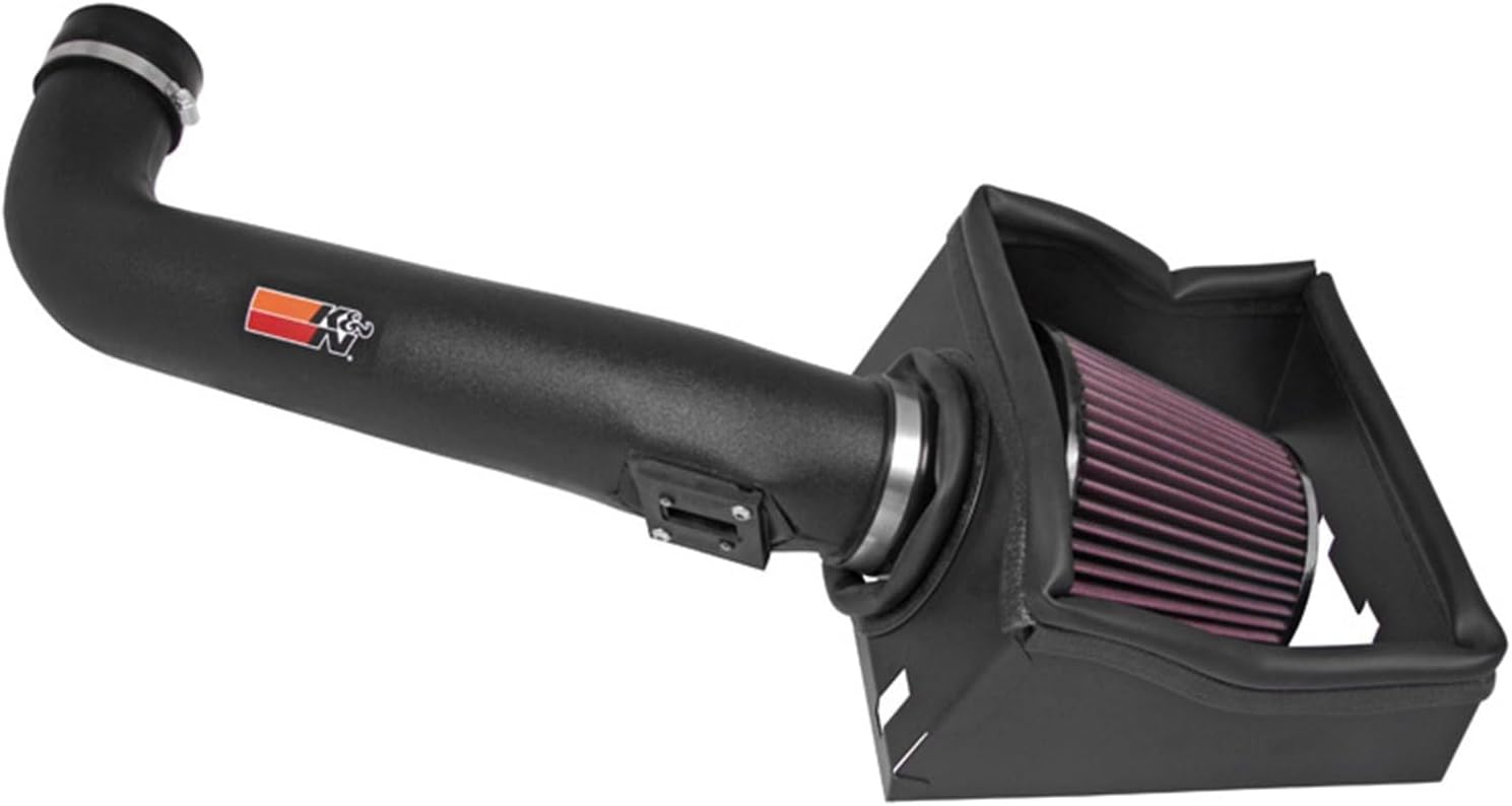 Cold Air Intake System: High-Flow Air Filter, Increase Performance & Towing: Compatiable with 2007-2014 FORD/LINCOLN: Expedition, F150, F150 SVT Raptor, Navigator, 57-2575
