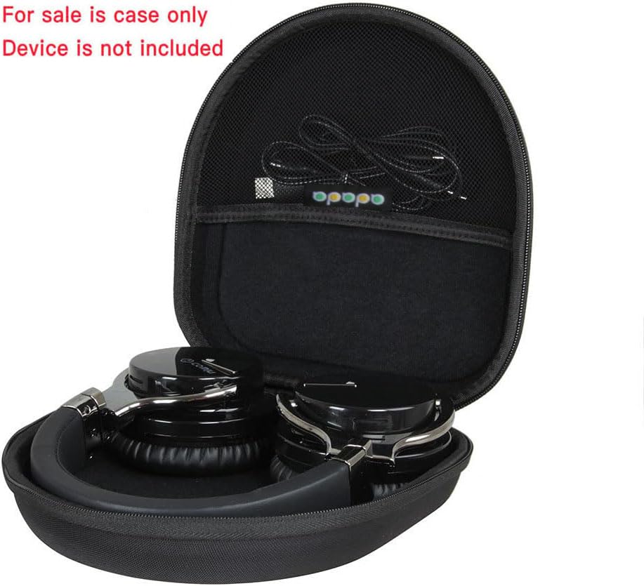 Étui rigide casque E7 Audonia haute protection avec structure durable noire. - 2