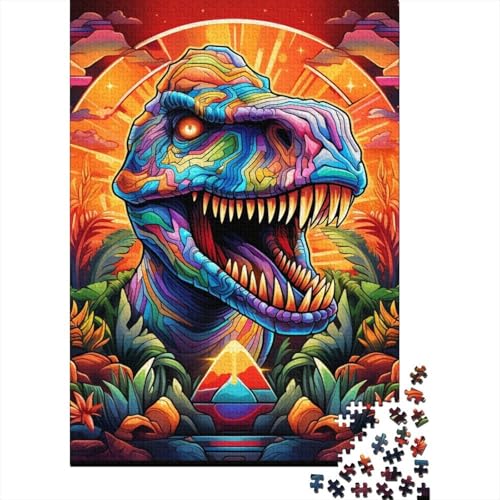 Puzzle de lobo de 1000 piezas, un regalo de cumpleaños original de 70x50