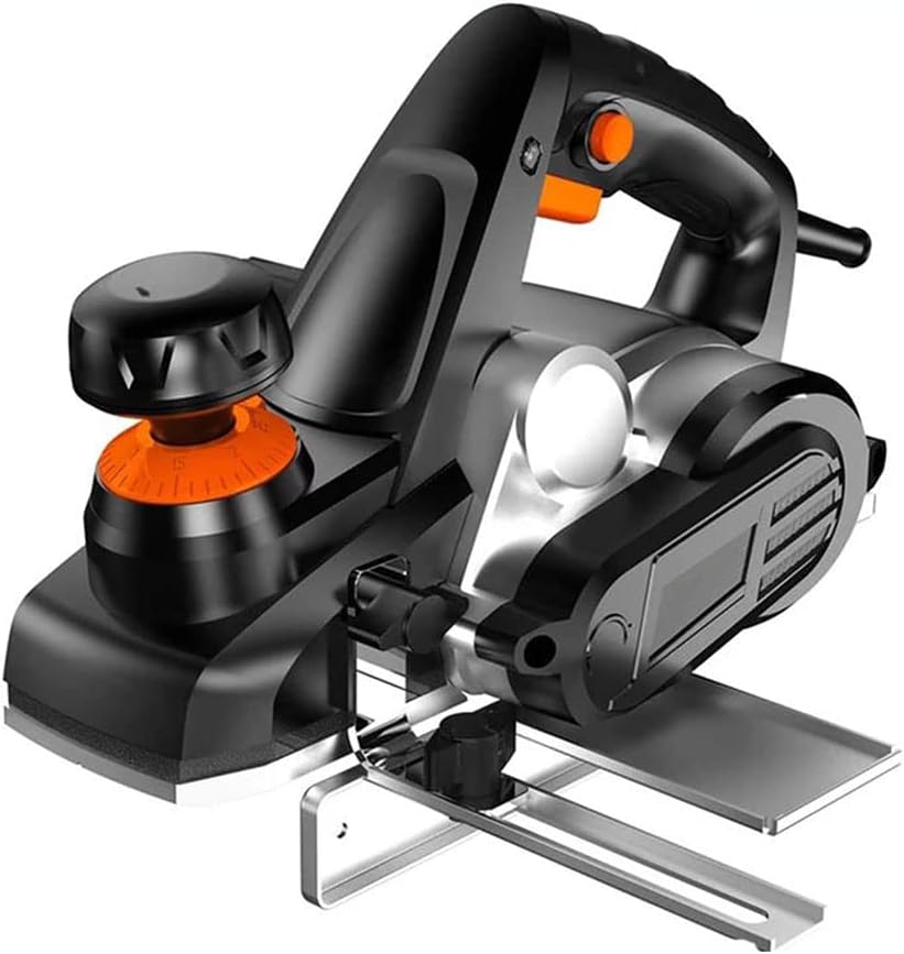 750 Electric Planer Plane, Handheld Multifunctional Wood Planer Speed Cutting Power Tool Powerful Electric Planer