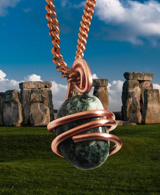 Stonehenge Preseli Bluestone Pendant, Druid Standing Stones Ancient Aliens Circle Witch Witches #21