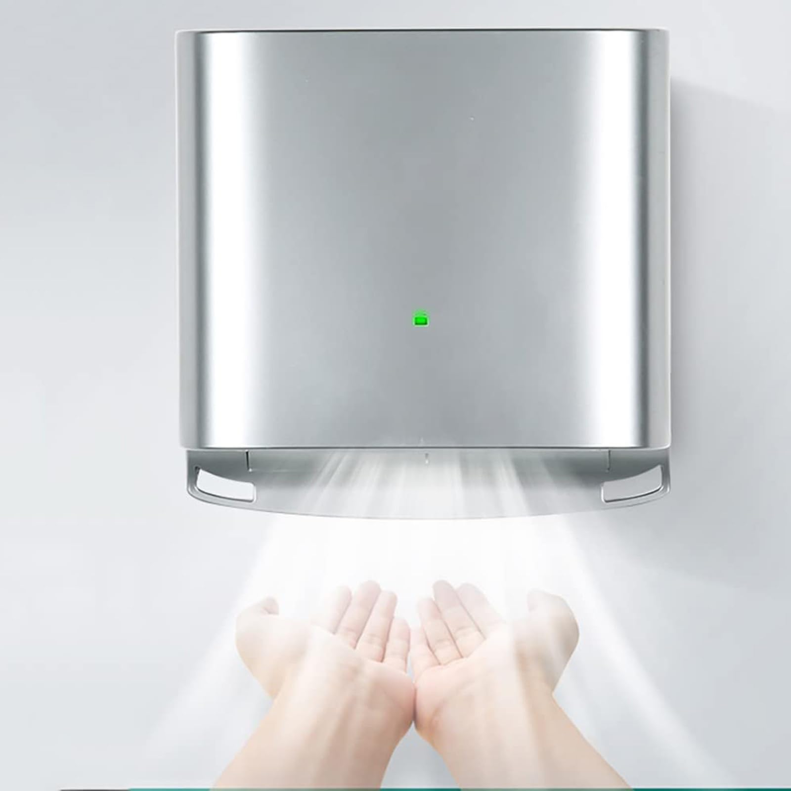 Sèche-mains automatique 1250W idéal pour les toilettes publiques