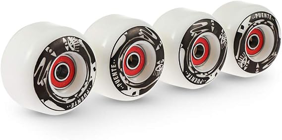 4pcs Skateboard Wheels PU Longboard Cruising Cruiser Wheel for Ollie Punk and Jumping