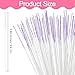 320PCS Ear Hole Floss Piercing Cleaner Floss Ear Hole Care Cleaning Tool Disposable Piercing Aftercare Cleaning Line for Girl (Blue/Purple)