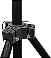 SUPORTE TRIPÉ PARA CAIXA ACÚSTICA ALTURA MÁXIMA 155CM, PESO ATÉ 80KG CXM PRETO