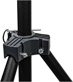SUPORTE TRIPÉ PARA CAIXA ACÚSTICA ALTURA MÁXIMA 155CM, PESO ATÉ 80KG CXM PRETO