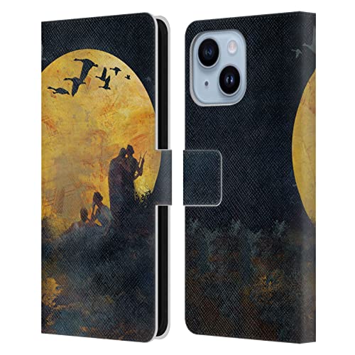 Protection cuir iPhone 14 Plus Head Case Designs Duirwaigh style premium