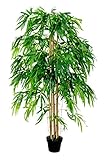 kunst bambusmatten Höhe: ca. 1,45 m incl. Topf McPalms Bambus 1,45 m Kunstbambus
