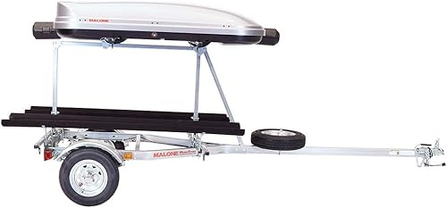 Vista 5 de Malone MPG464-LB MicroSport - Remolque de kayak de cama baja Capacidad de 20 pies/800 libras Totalmente sumergible Barra transversal de 22