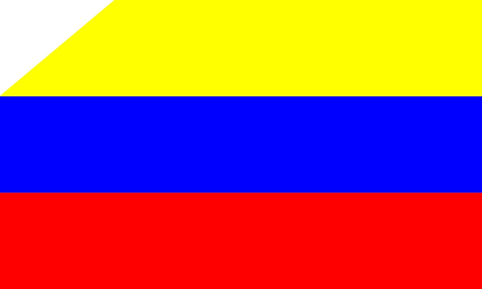 Drapeau Large Manatí Colombia pour pavoiser vos événements et intérieurs