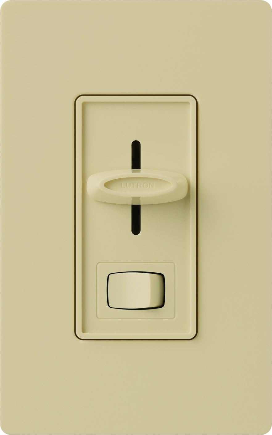 Lutron Skylark Preset Dimmer, 1000-Watt Incandescent, Single-Pole/3 Way, S-103P-IV, Ivory