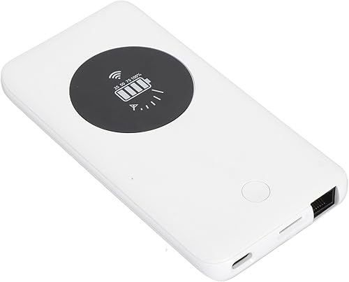 4G LTE móvil, punto de acceso portátil global desbloqueado 10000mAh, entrada USB C, punto de acceso portátil de bolsillo con ranura para tarjeta SIM