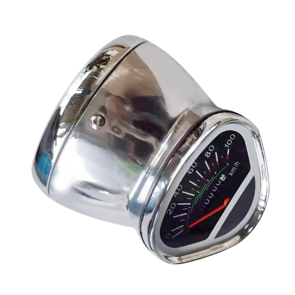 ciciTree Silver Headlight Speedometer Odometer Assembly with Case Compatible for Honda Trail CT70 1969-1970