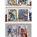 Patented Comic Book Storage Holder – Wooden & Acrylic Display Box/Case for Collectors – Organizer for Comics, Magazines & Books – Holds 150 Issues, 14.5x8 in (Natural) - Image 6