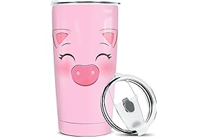 20oz Pig Tumblers for Pig Lovers