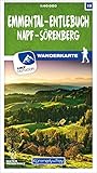 Emmental - Entlebuch Napf - Sörenberg Nr. 19 Wanderkarte 1:40 000: Matt laminiert, free Download mit HKF Outdoor App (Kümmerly+Frey Wanderkarten)